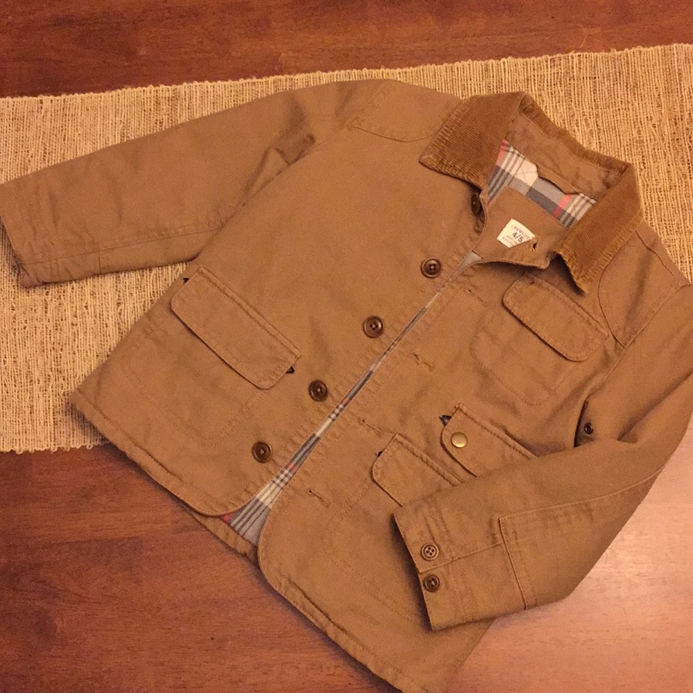 ADORABLE CREW CUTS KIDS BARN JACKET!!